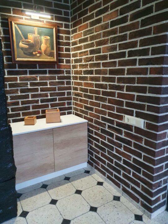 бельгийский кирпич фриз