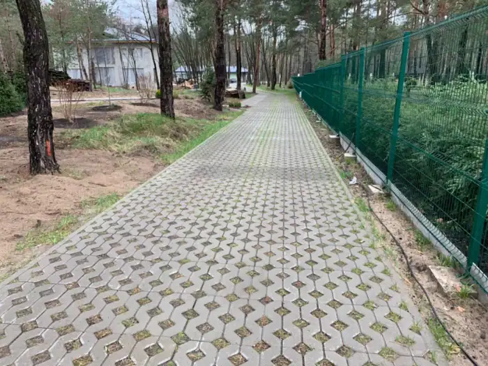 Решітка паркувальна h-80 сірий