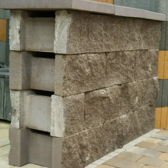 Тротуарная плитка Блок декоративный несъемной опалубки 500×400×235 купить Киев | Золотой Мандарин