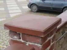 Тротуарная плитка Крышка четырехскатная 480х480 купить Киев | Золотой Мандарин